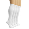 Knee-High Bamboo Dress Socks for Women, 4 Pairs