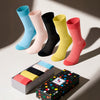 Hugh Ugoli Men's Fish Patterned Socks, 5 Pairs - image 2