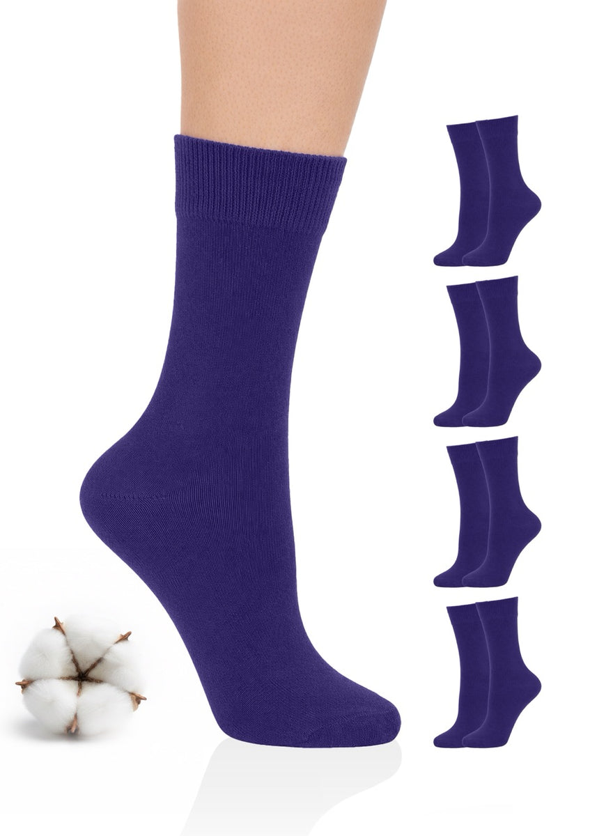 Hugh Ugoli Women's Cotton Crew Socks