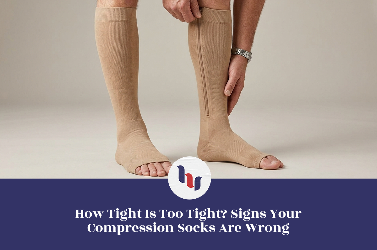 How Tight Is Too Tight? Signs Your Compression Socks Are Wrong