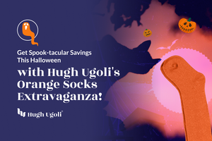 Get Spook-tacular Savings This Halloween with Hughugoli's Orange Socks Extravaganza!