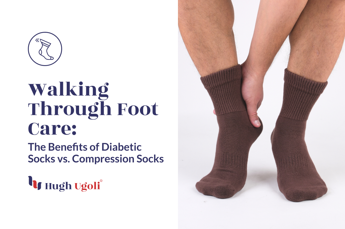 Walking Through Foot Care The Benefits of Diabetic Socks vs