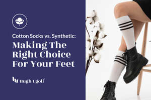 Cotton Socks vs. Synthetic: Making the Right Choice for Your Feet