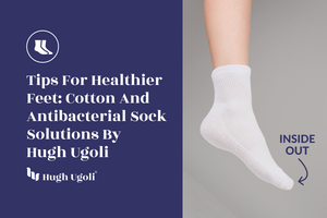 Tips for Healthier Feet: Cotton and Antibacterial Sock Solutions by Hugh Ugoli