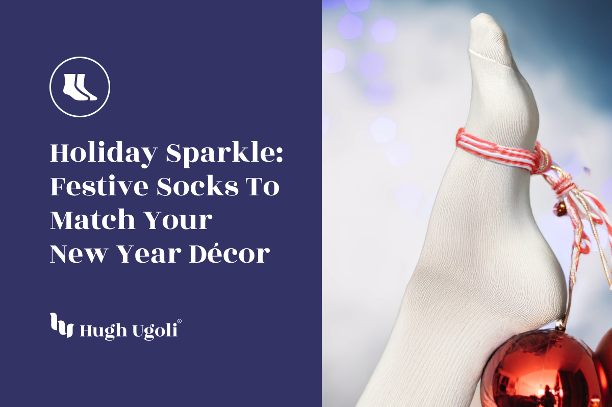 Close-up of stylish white boots paired with cozy white socks in a snowy setting, highlighting warmth and winter fashion.