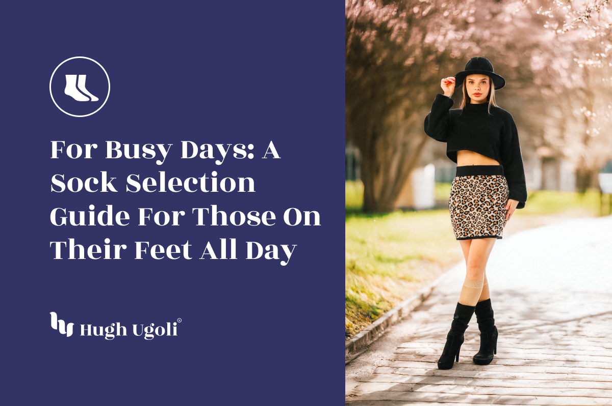 Stay stylish and comfortable all day long—because the right socks make every step easier!