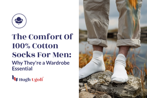 The Comfort of 100% Cotton Socks for Men: Why They're a Wardrobe Essential
