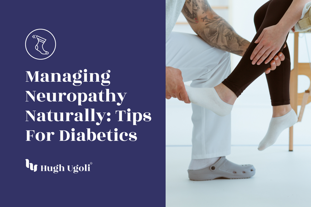 Comfortable diabetic socks designed to support neuropathy management and ensure foot health.