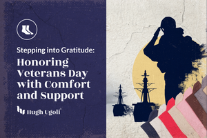 Stepping into Gratitude: Honoring Veterans Day with Comfort and Support