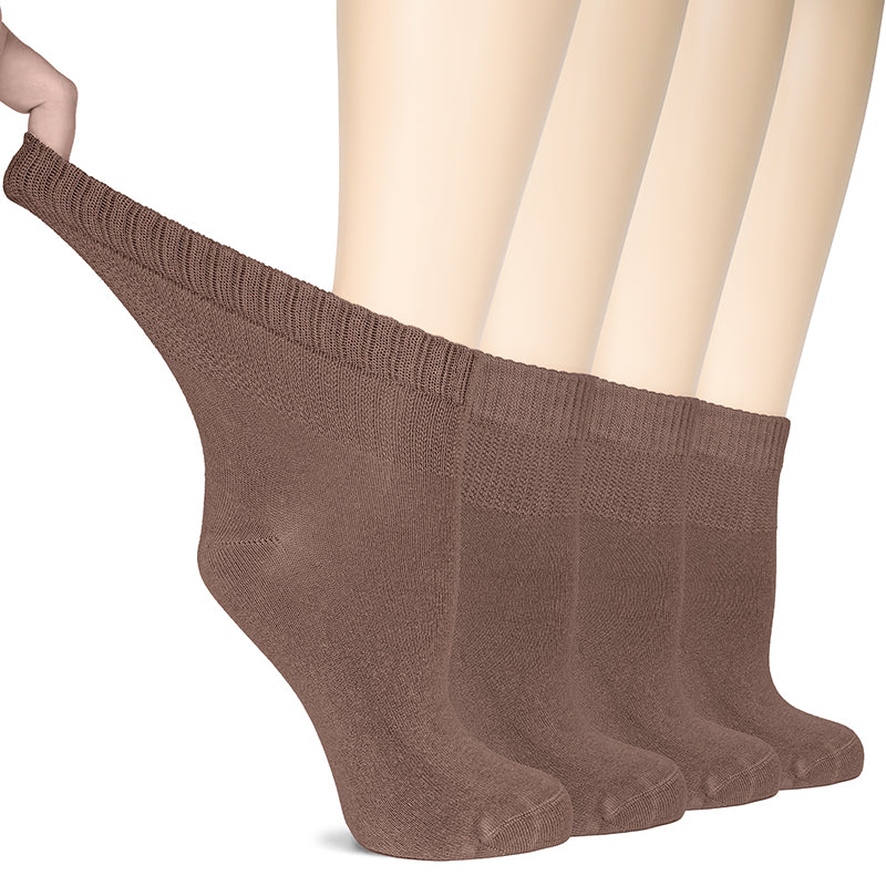 Keep your feet comfy and healthy with Light Brown Hugh Ugoli's bamboo socks! Soft, breathable, and seamless, they provide perfect support and circulation.- Hugh Ugoli