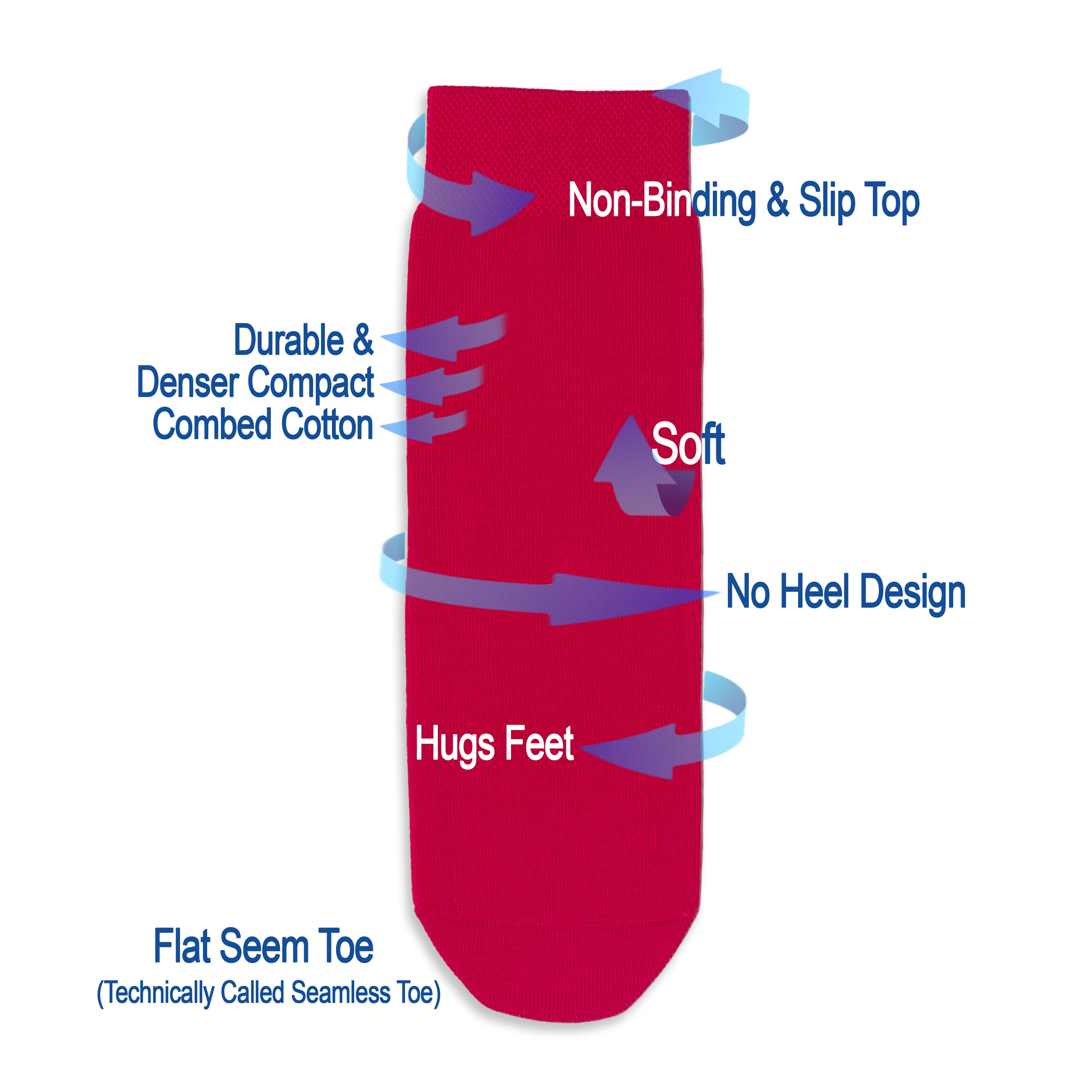 Cotton Dress Crew Socks for Kids, 3 Pairs