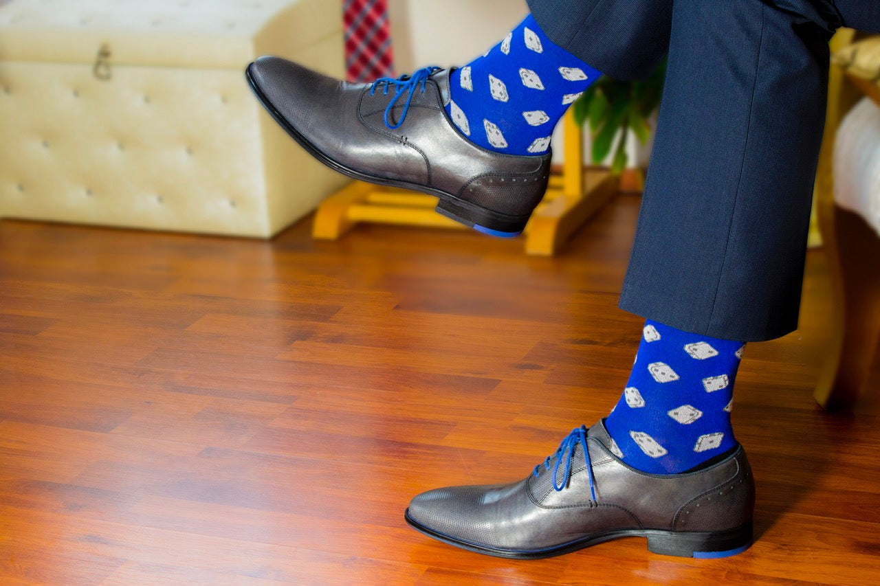 Bamboo Dress Funky Socks for Men's, 6 Pairs