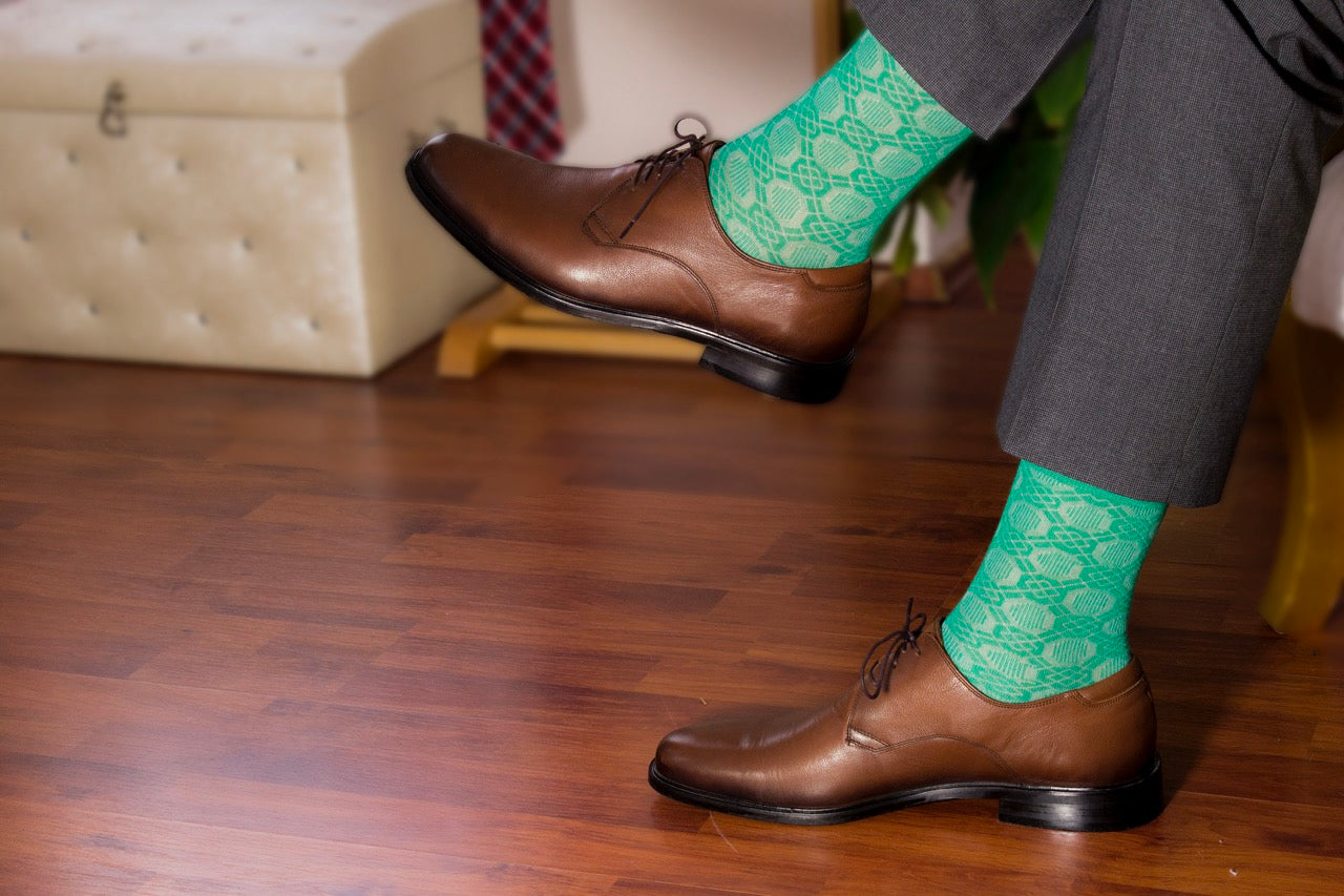 Bamboo Dress Funky Socks for Men's, 6 Pairs