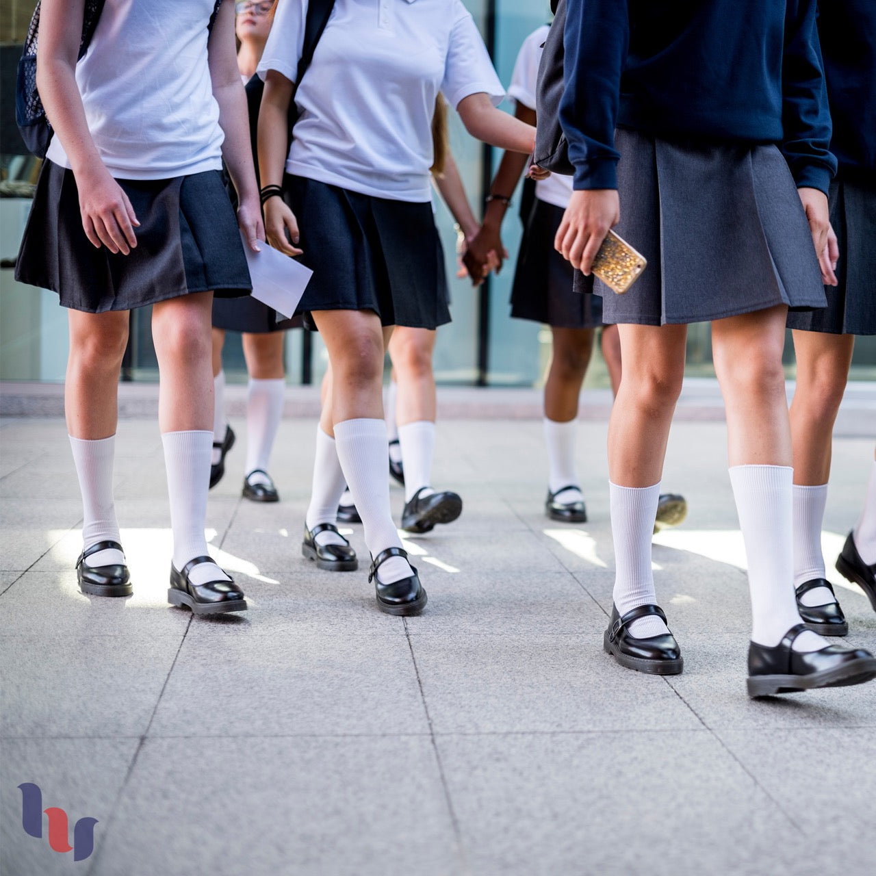 Kids' Dress Crew Bamboo Socks: Comfort & Style, 5 Pairs