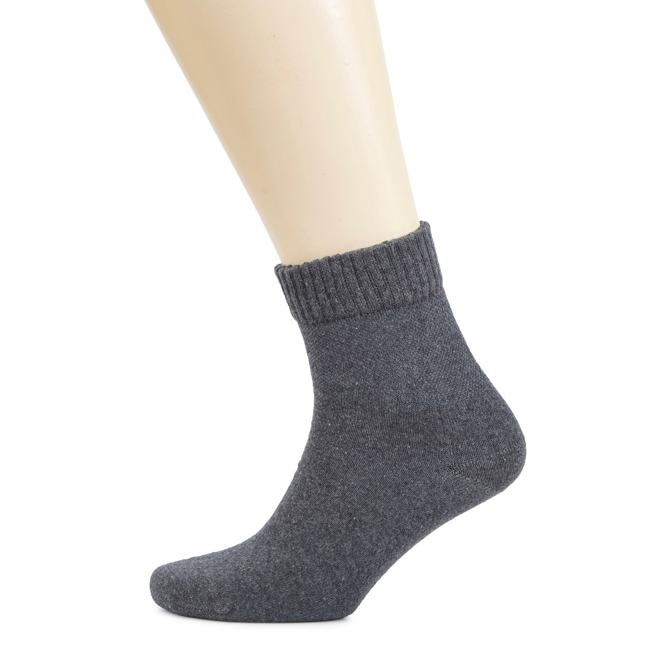 Men's Diabetic Ankle Thin Cotton Socks, 4 Pairs