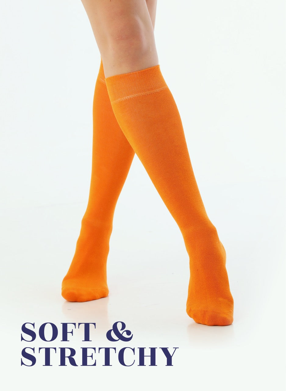 Knee-High Bamboo Dress Socks for Women, 4 Pairs