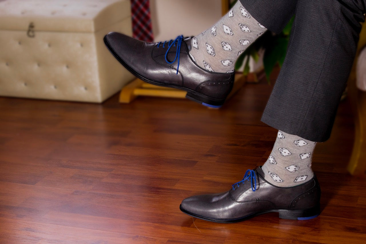 Bamboo Dress Funky Socks for Men's, 6 Pairs