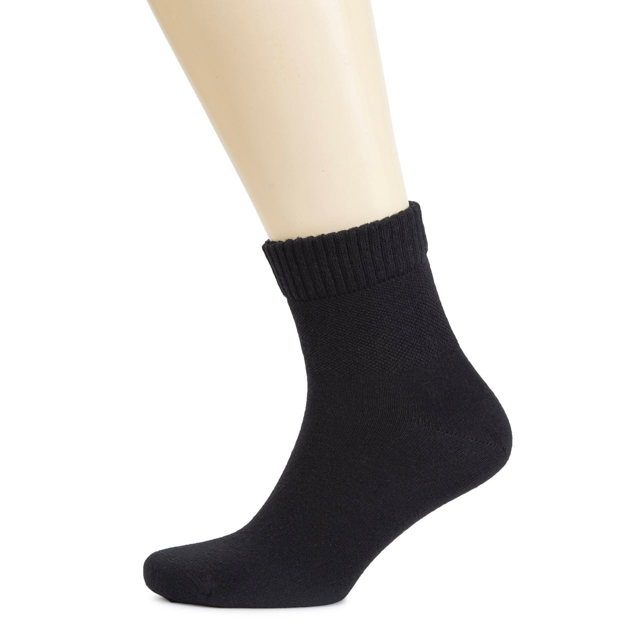 Men's Diabetic Ankle Thin Cotton Socks, 4 Pairs