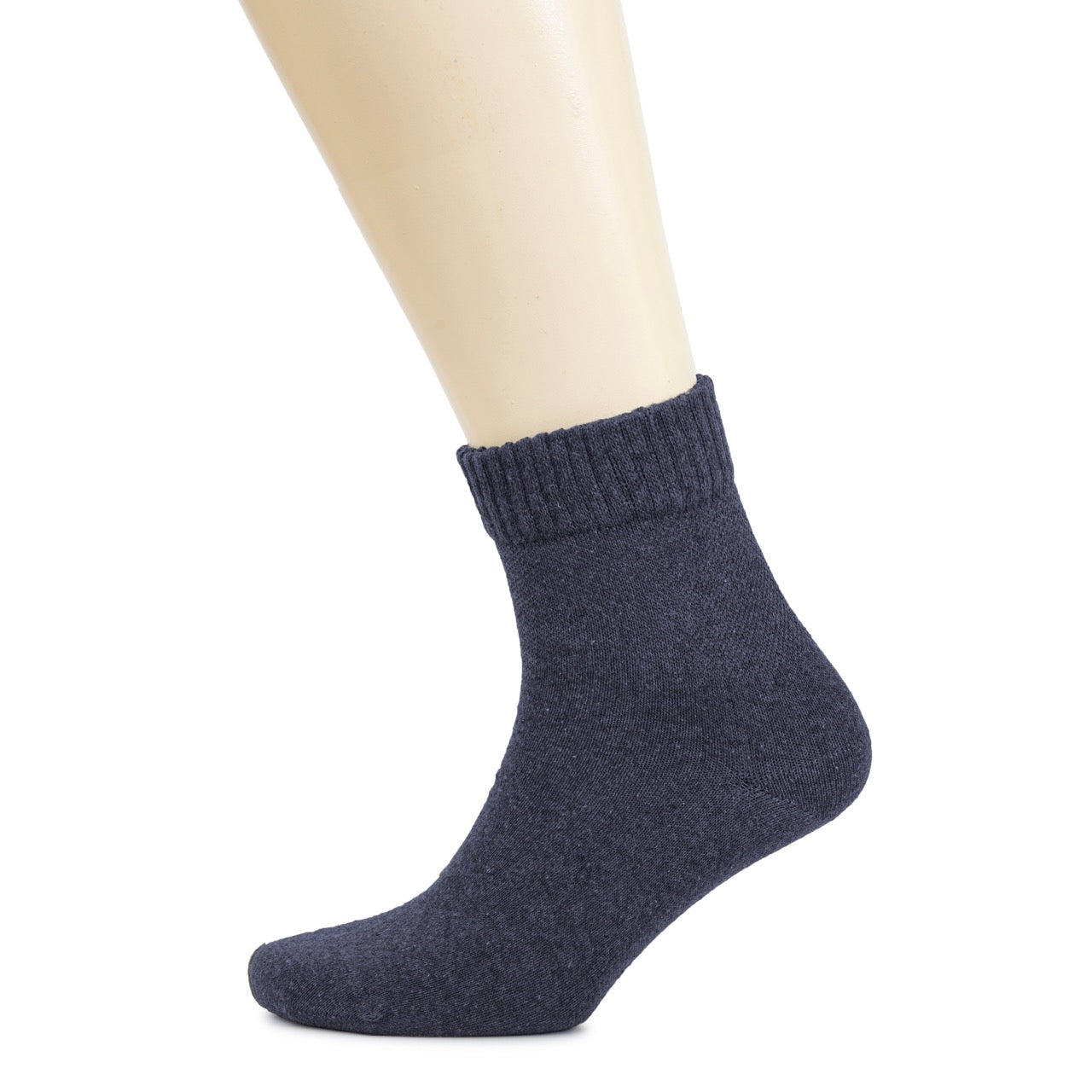 Men's Diabetic Ankle Thin Cotton Socks, 4 Pairs