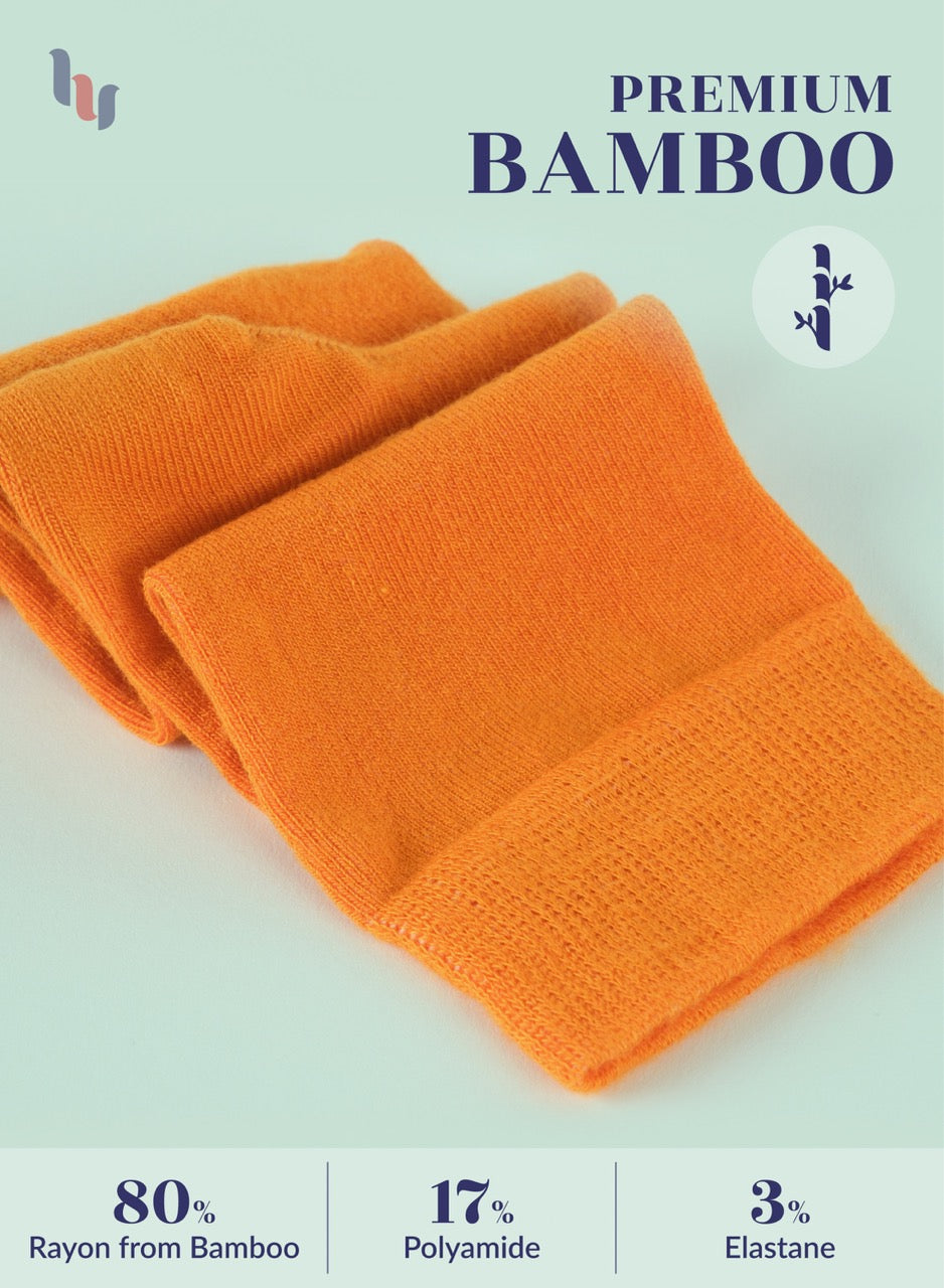 Knee-High Bamboo Dress Socks for Women, 4 Pairs