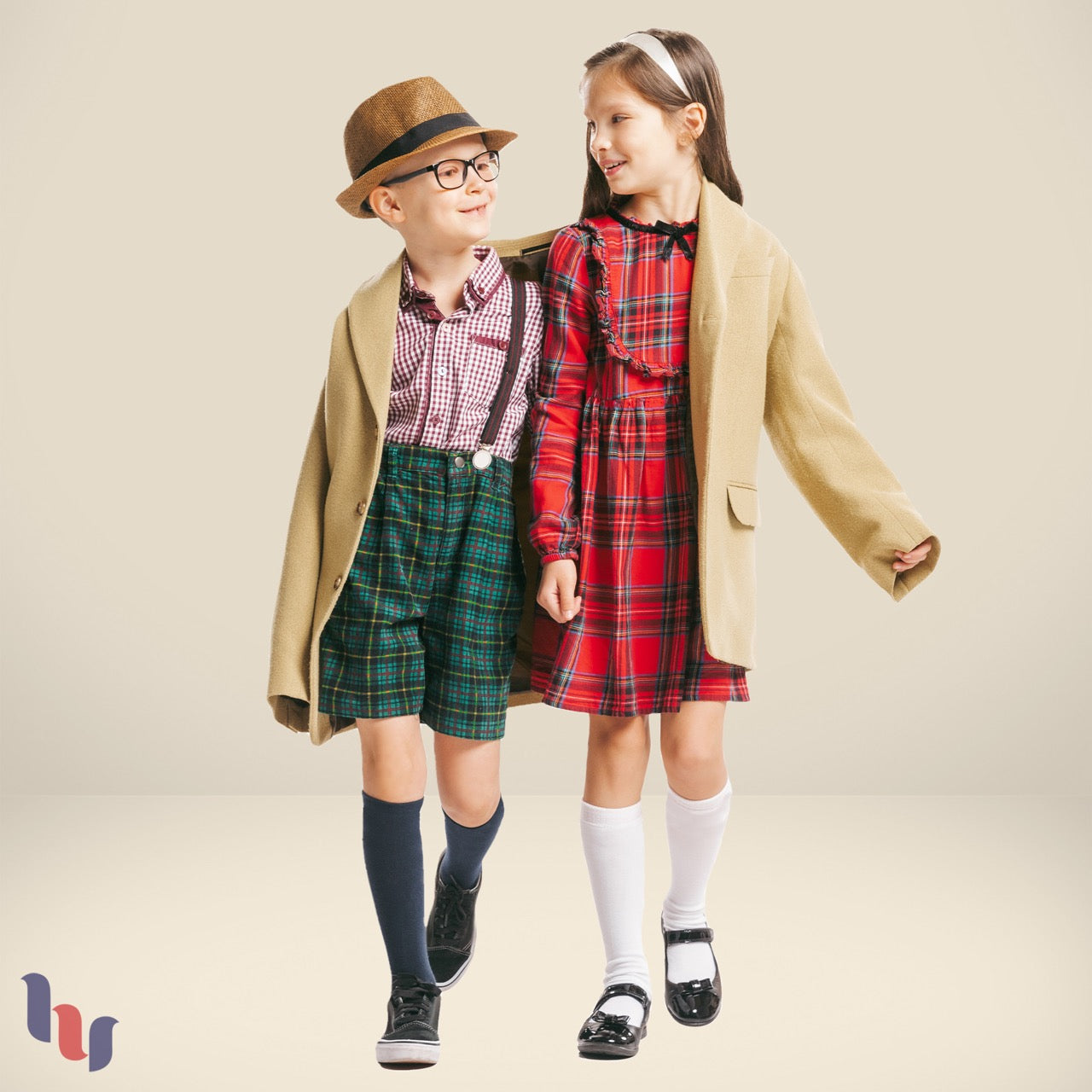 Kids' Bamboo School Knee-High Socks, 3 Pairs