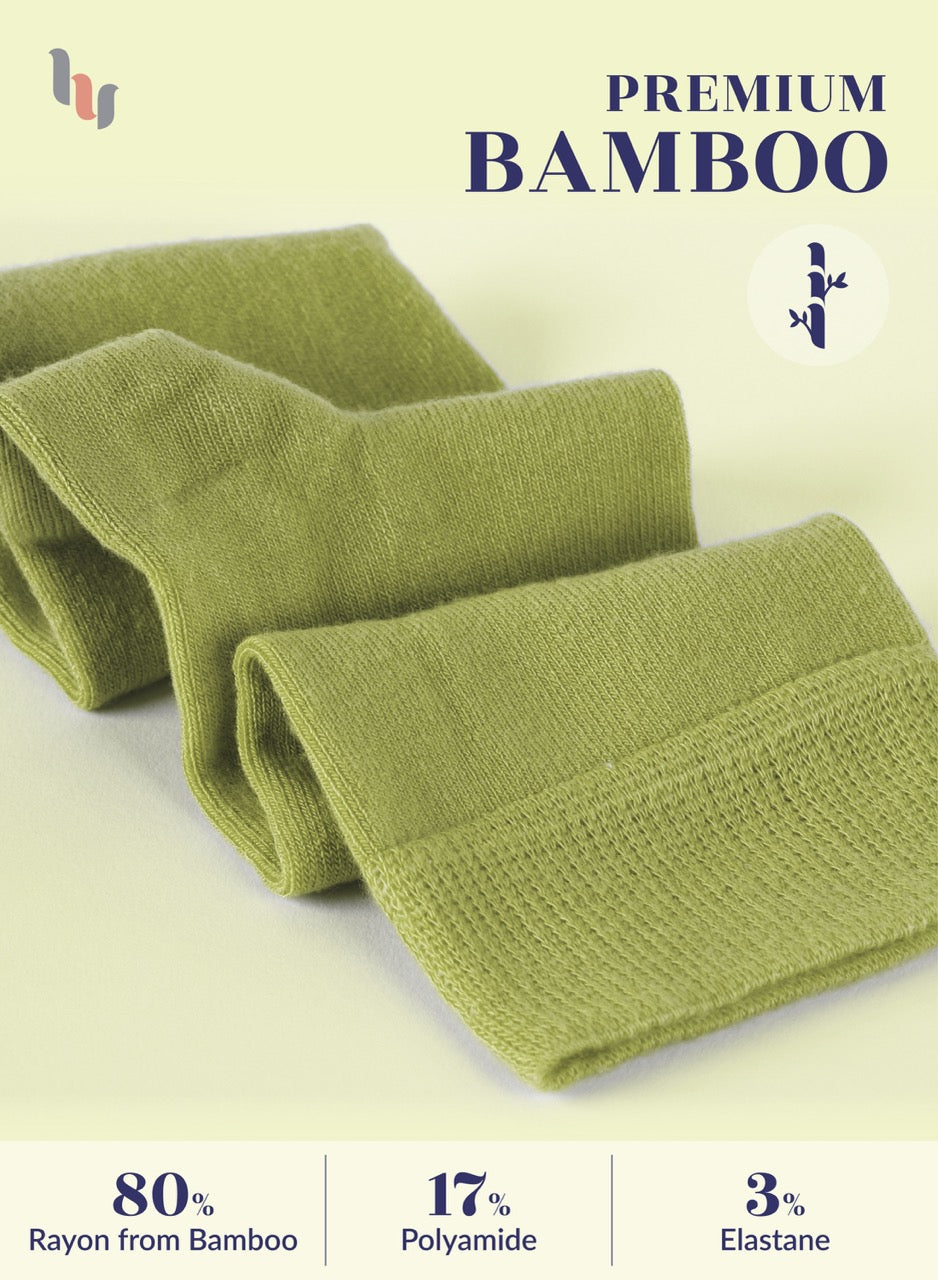 Knee-High Bamboo Dress Socks for Women, 4 Pairs