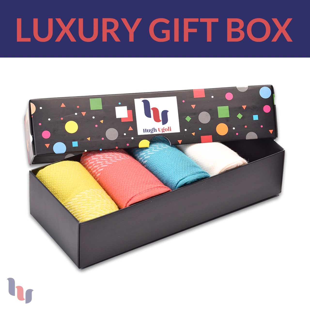 Bamboo Dress Funky Socks for Men's, 6 Pairs