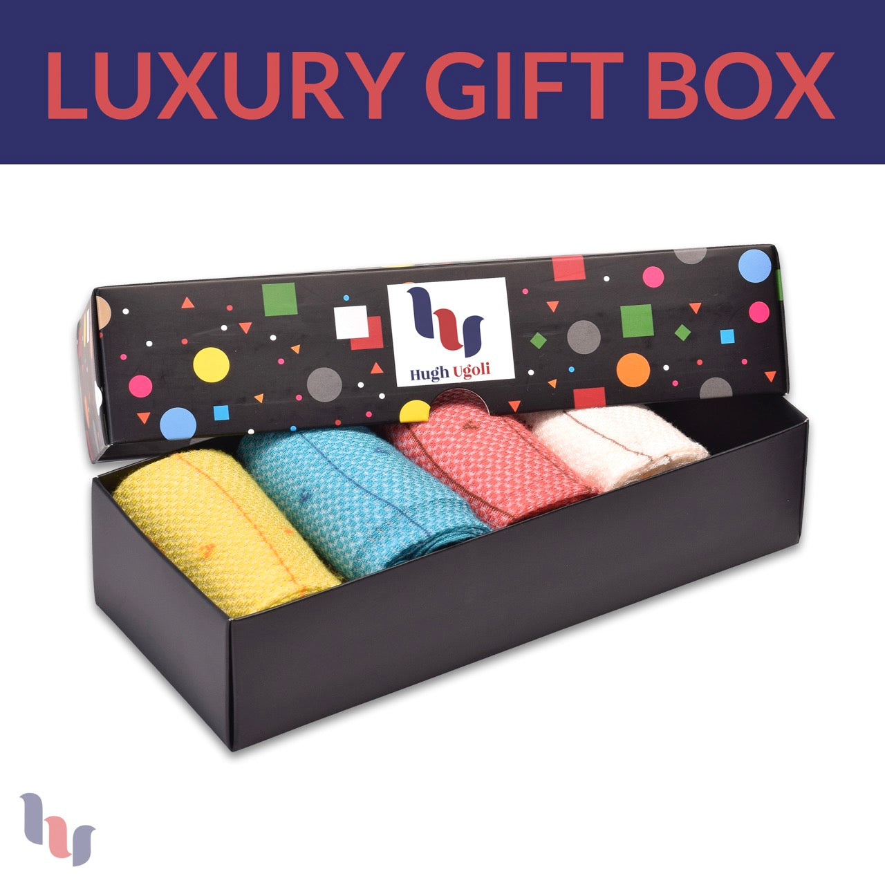 Bamboo Dress Funky Socks for Men's, 6 Pairs