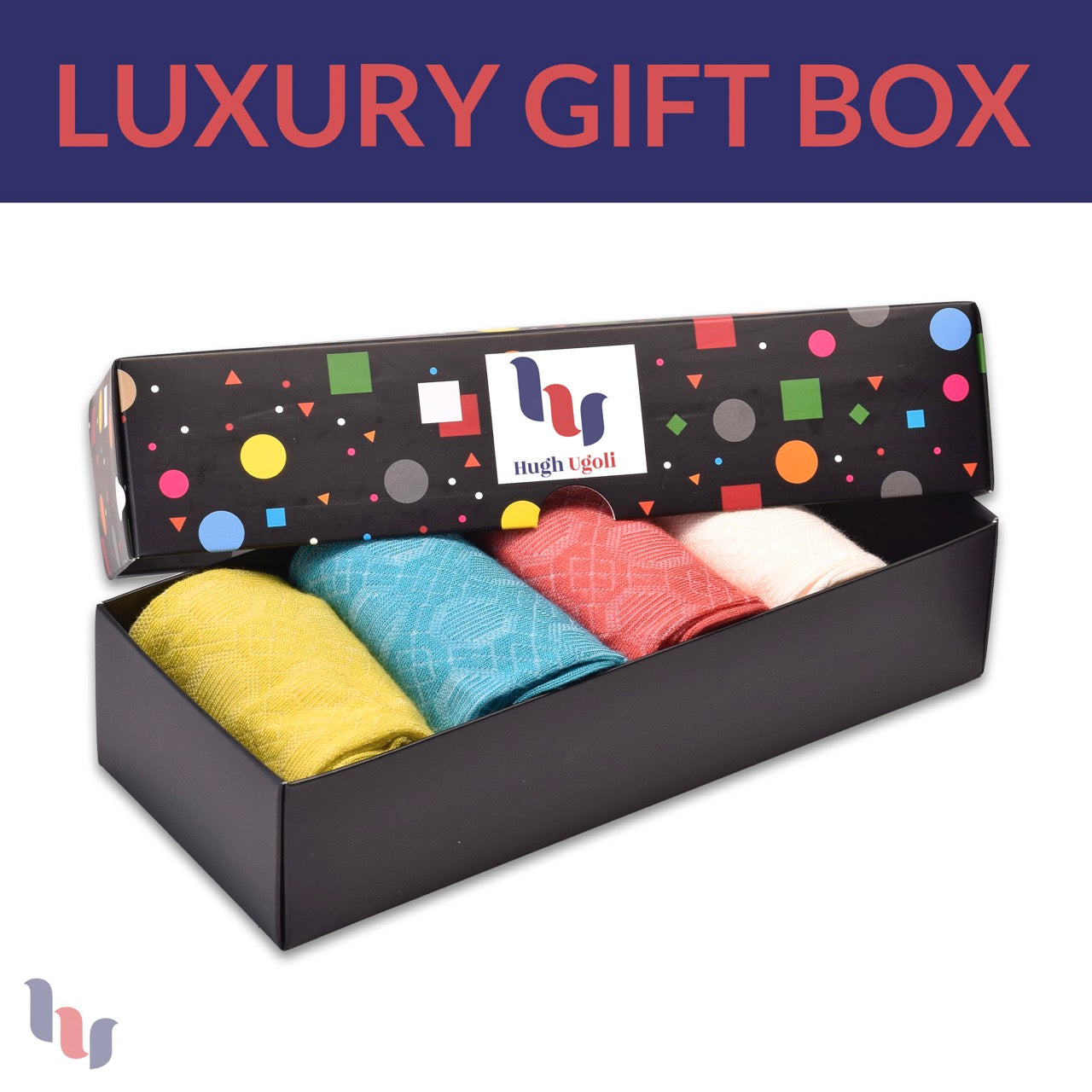 Bamboo Dress Funky Socks for Men's, 6 Pairs