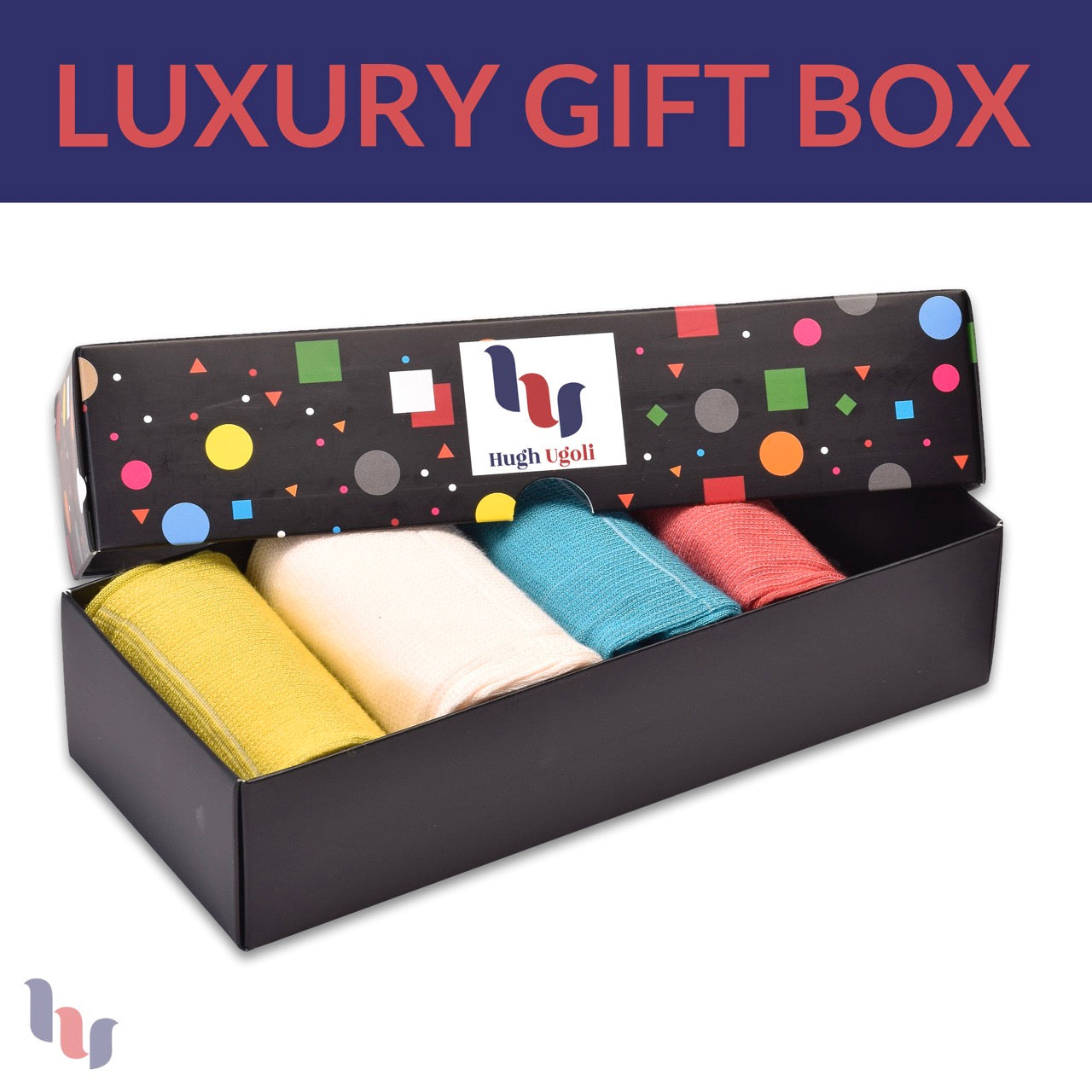 Bamboo Dress Funky Socks for Men's, 6 Pairs