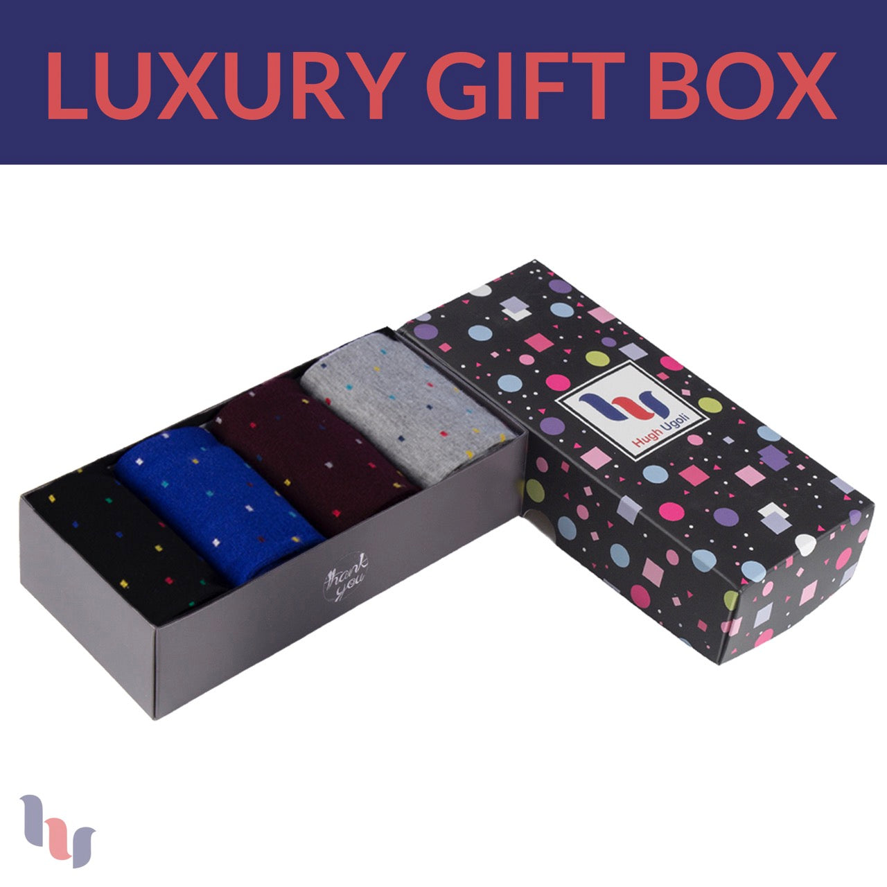 Bamboo Dress Funky Socks for Men's, 6 Pairs