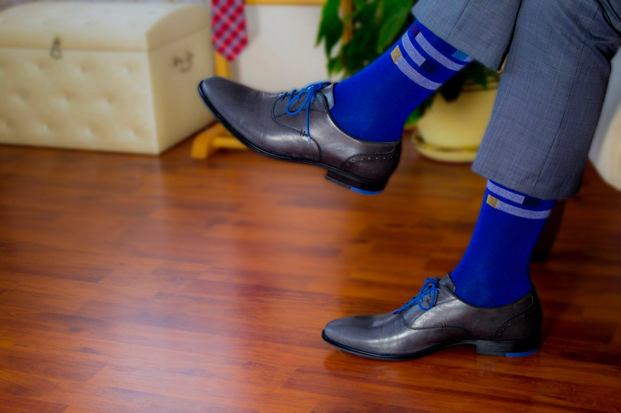 Bamboo Dress Funky Socks for Men's, 6 Pairs