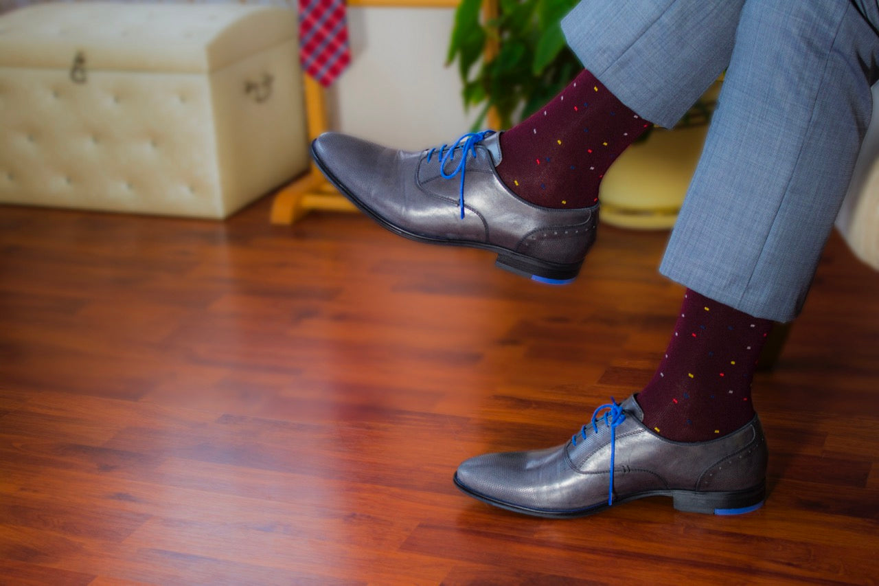 Bamboo Dress Funky Socks for Men's, 6 Pairs