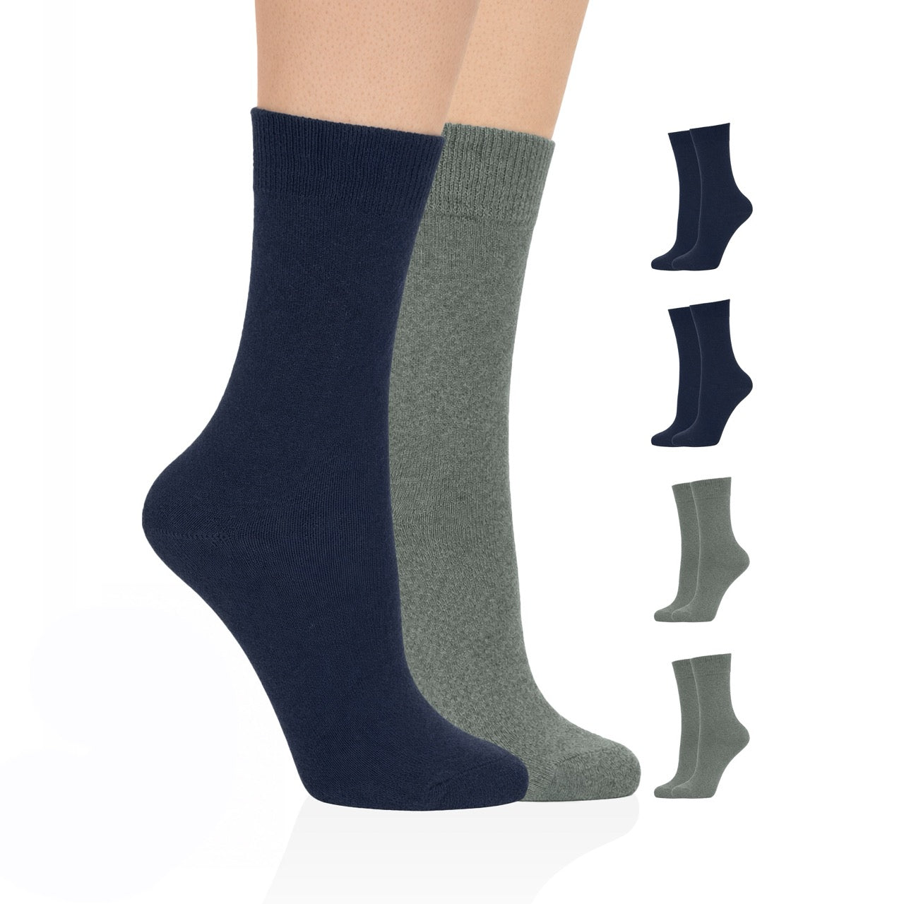 Hugh Ugoli Kids' Dress Crew Bamboo Socks: Comfort & Style, 5 Pairs Assorted 16