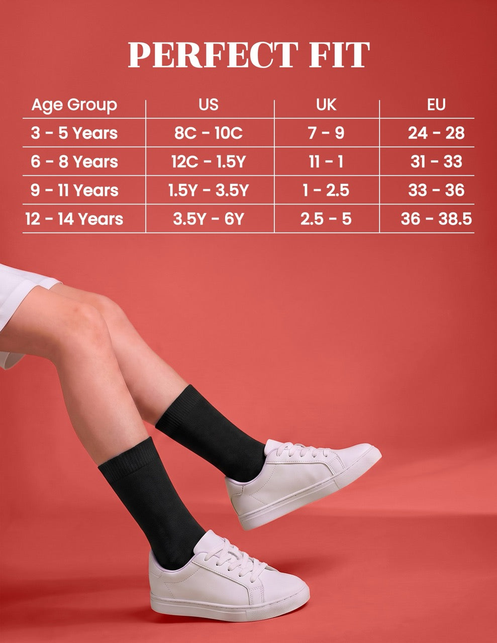 Hugh Ugoli Kids' Dress Crew Bamboo Socks: Comfort & Style, 5 Pairs in Black