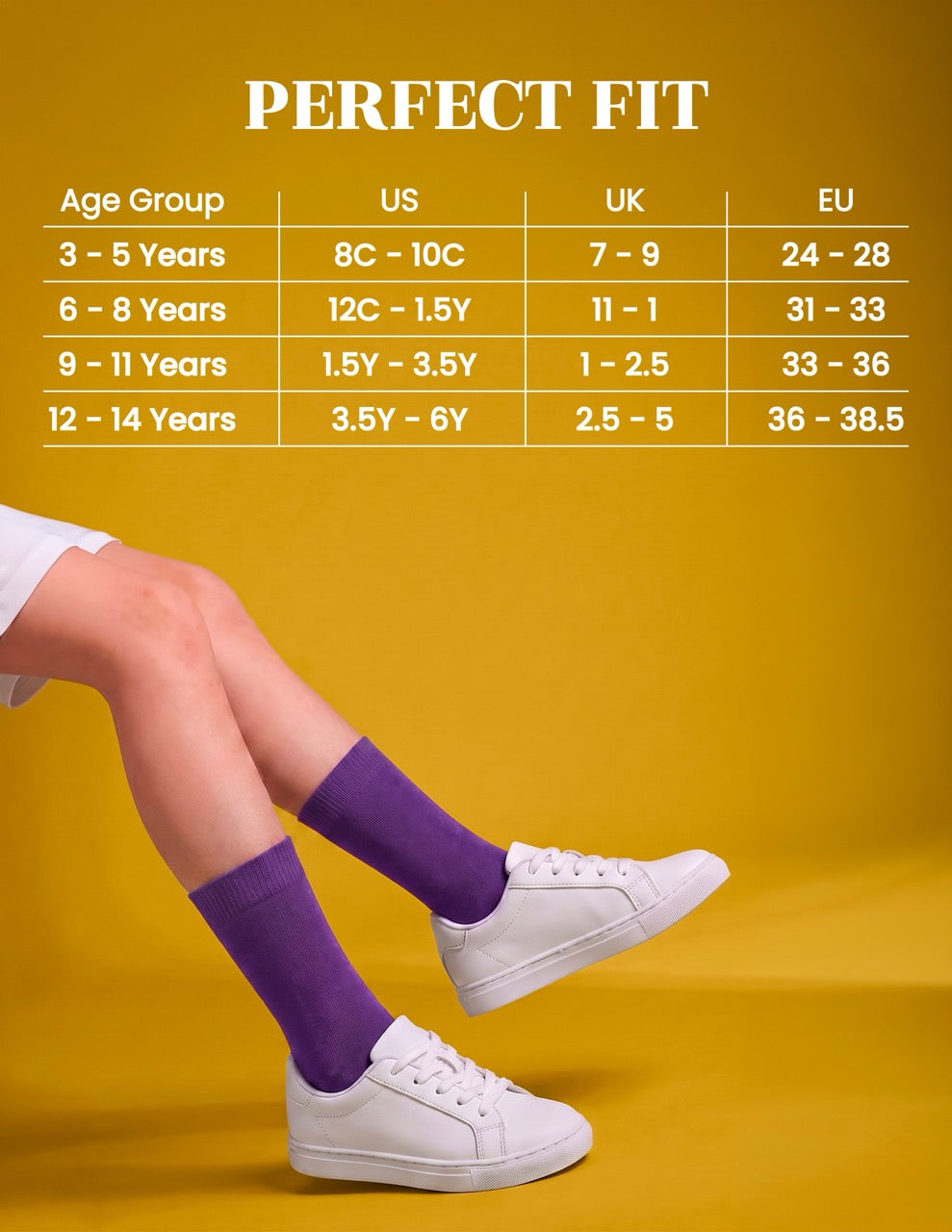 Hugh Ugoli Kids' Dress Crew Bamboo Socks: Comfort & Style, 5 Pairs in Purple