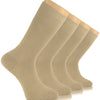These beige cotton crew socks for men are a must-have for any wardrobe. Made from high-quality cotton, they offer both comfort and style.
