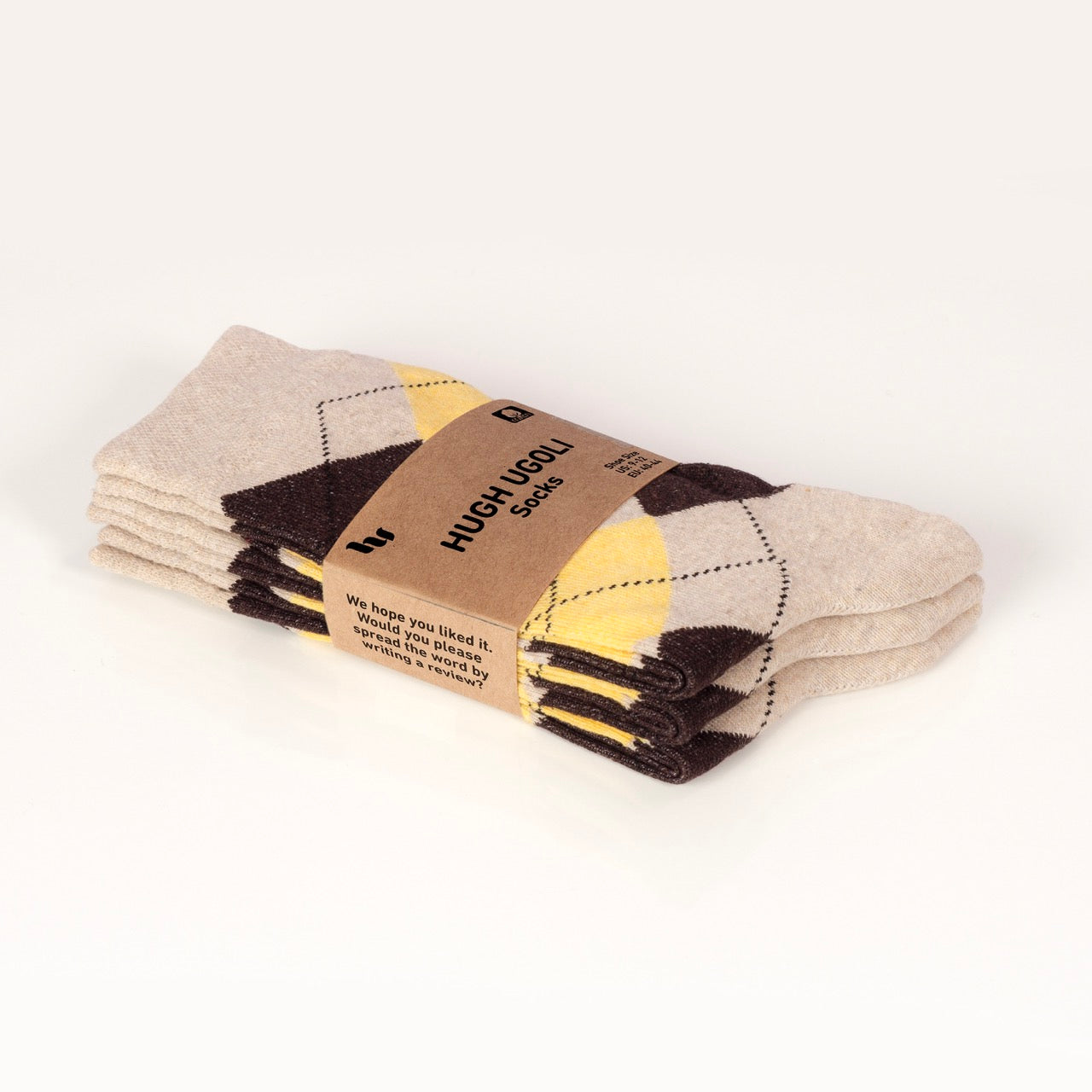 Colorful Cotton Dress Crew Argyle Socks for Women, 4 Pairs