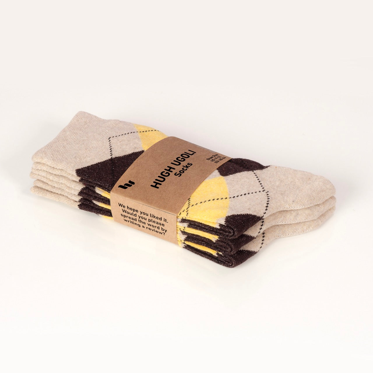 Colorful Cotton Dress Crew Argyle Socks for Women, 4 Pairs