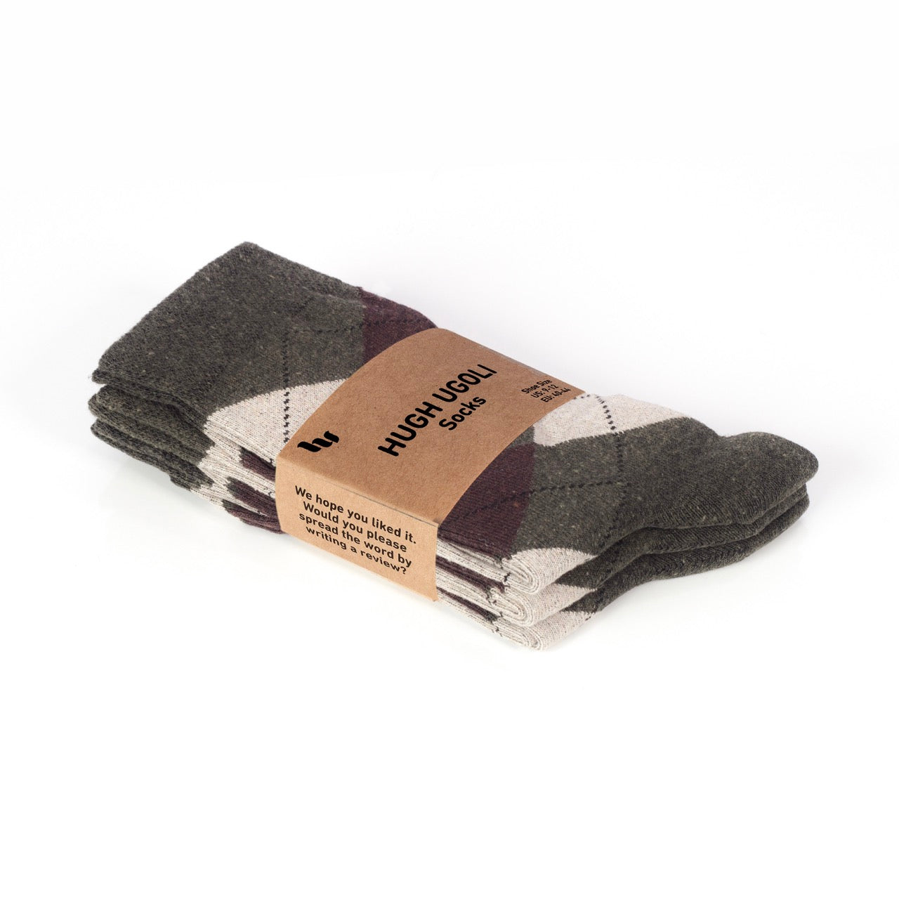 Colorful Cotton Dress Crew Argyle Socks for Women, 4 Pairs