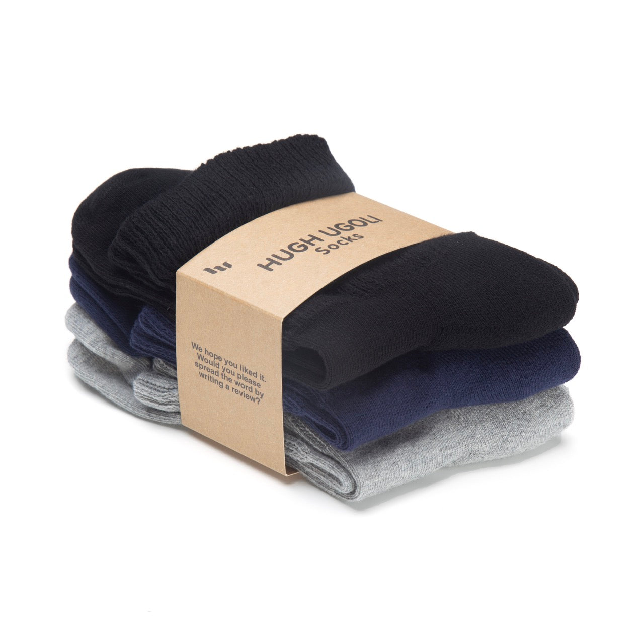 Men's Diabetic Ankle Semi-Cushion Cotton Socks, 3 Pairs