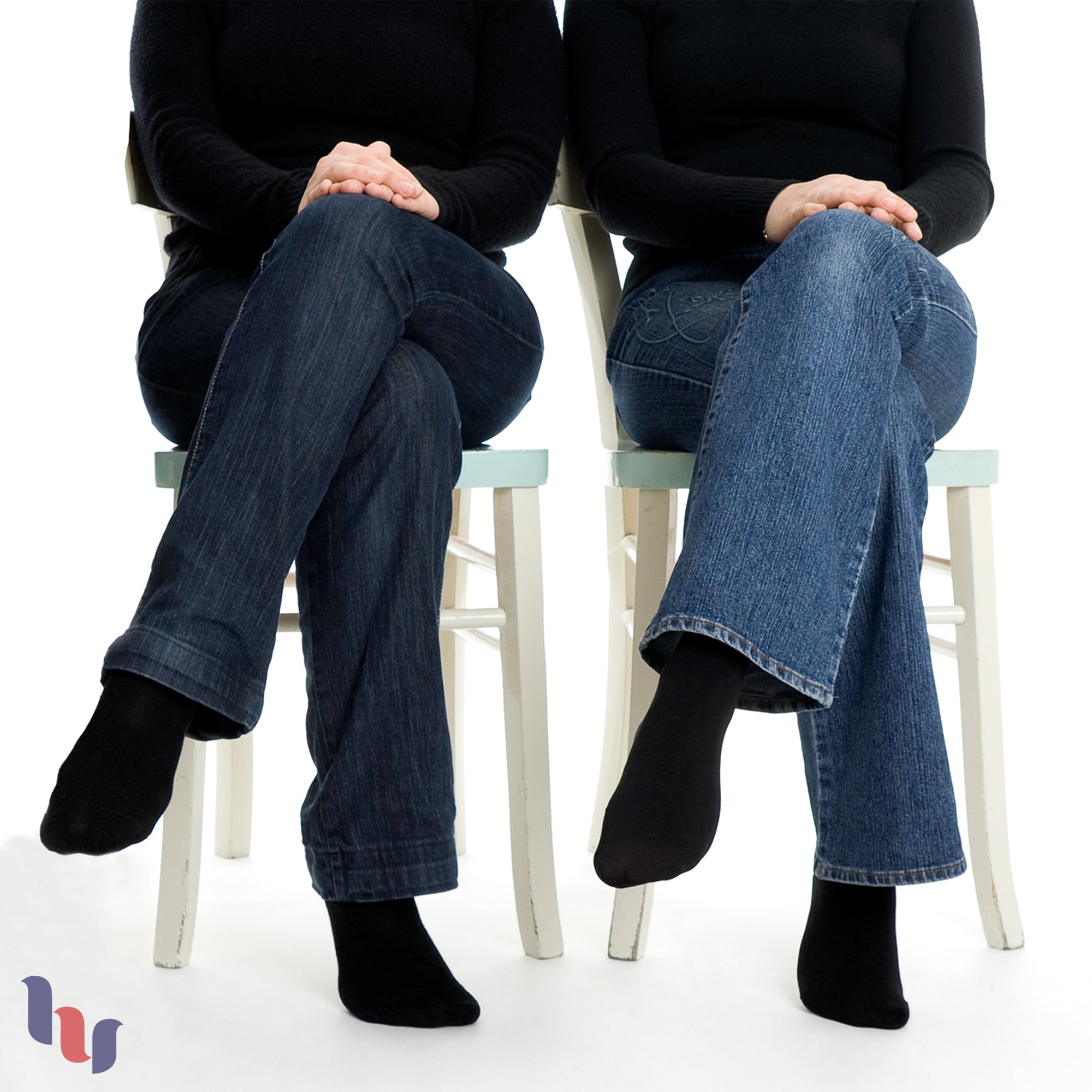 Soft Bamboo Dress Crew Socks for Women, 3 Pairs