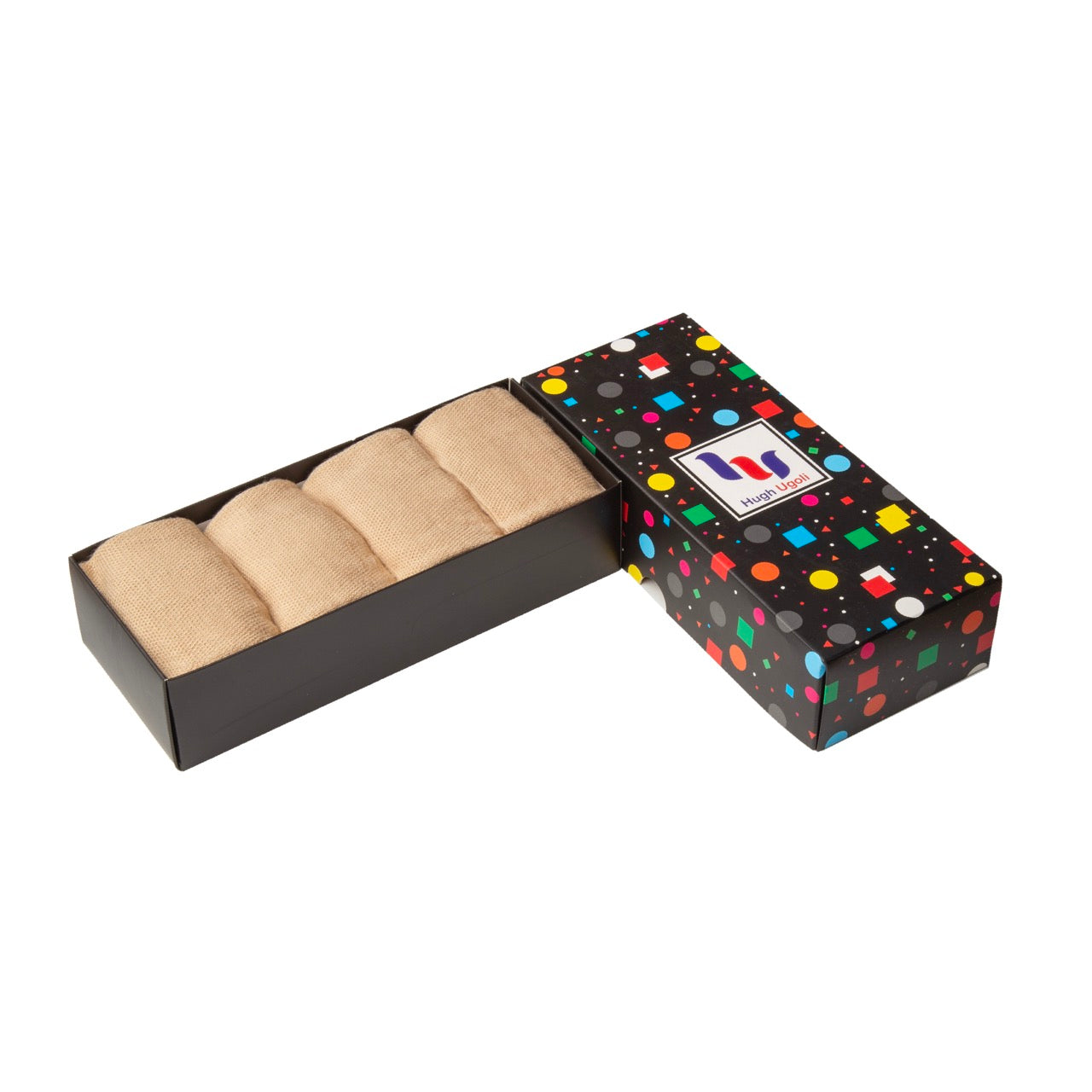 Bamboo Business Dress Socks for Men, 4 Pairs