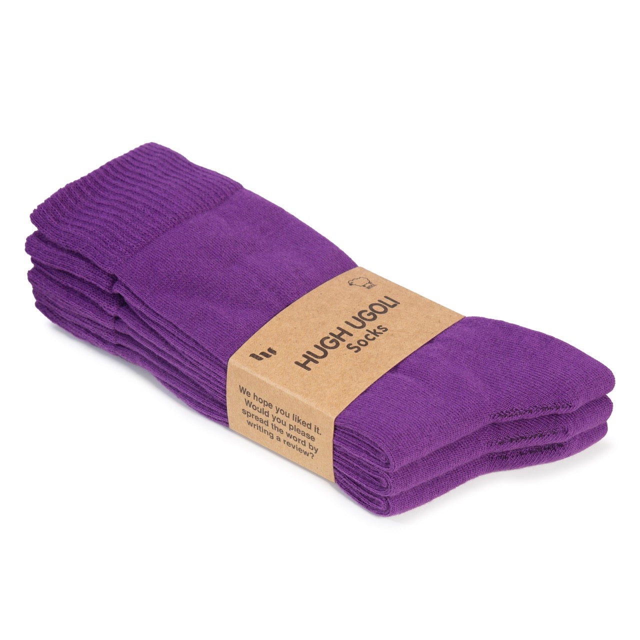 Warm Wool Women's Crew Socks, 3 Pairs