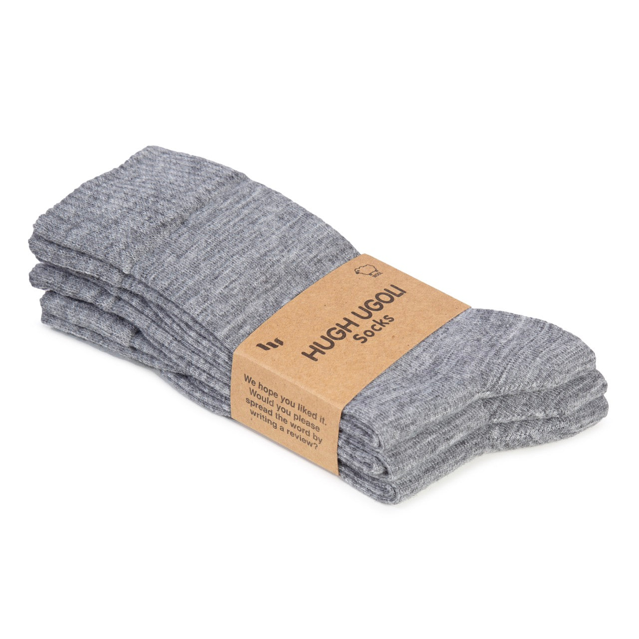 Warm Wool Women's Crew Socks, 3 Pairs