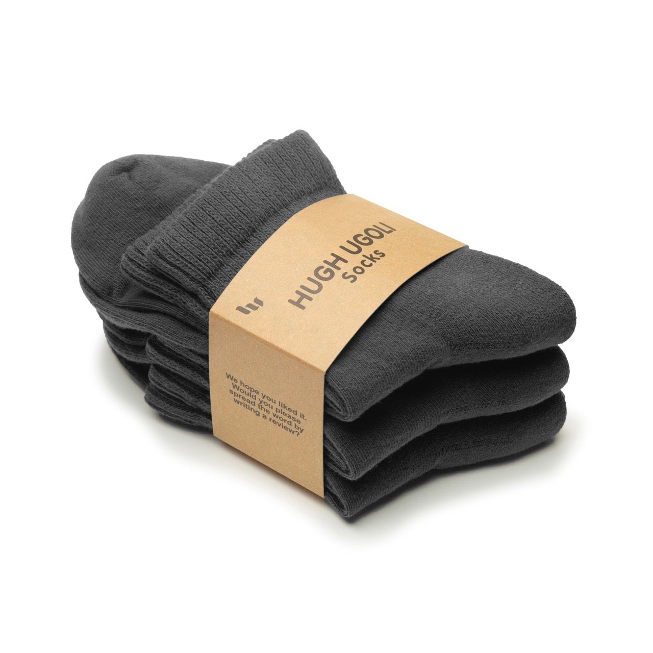 Men's Diabetic Ankle Semi-Cushion Cotton Socks, 3 Pairs