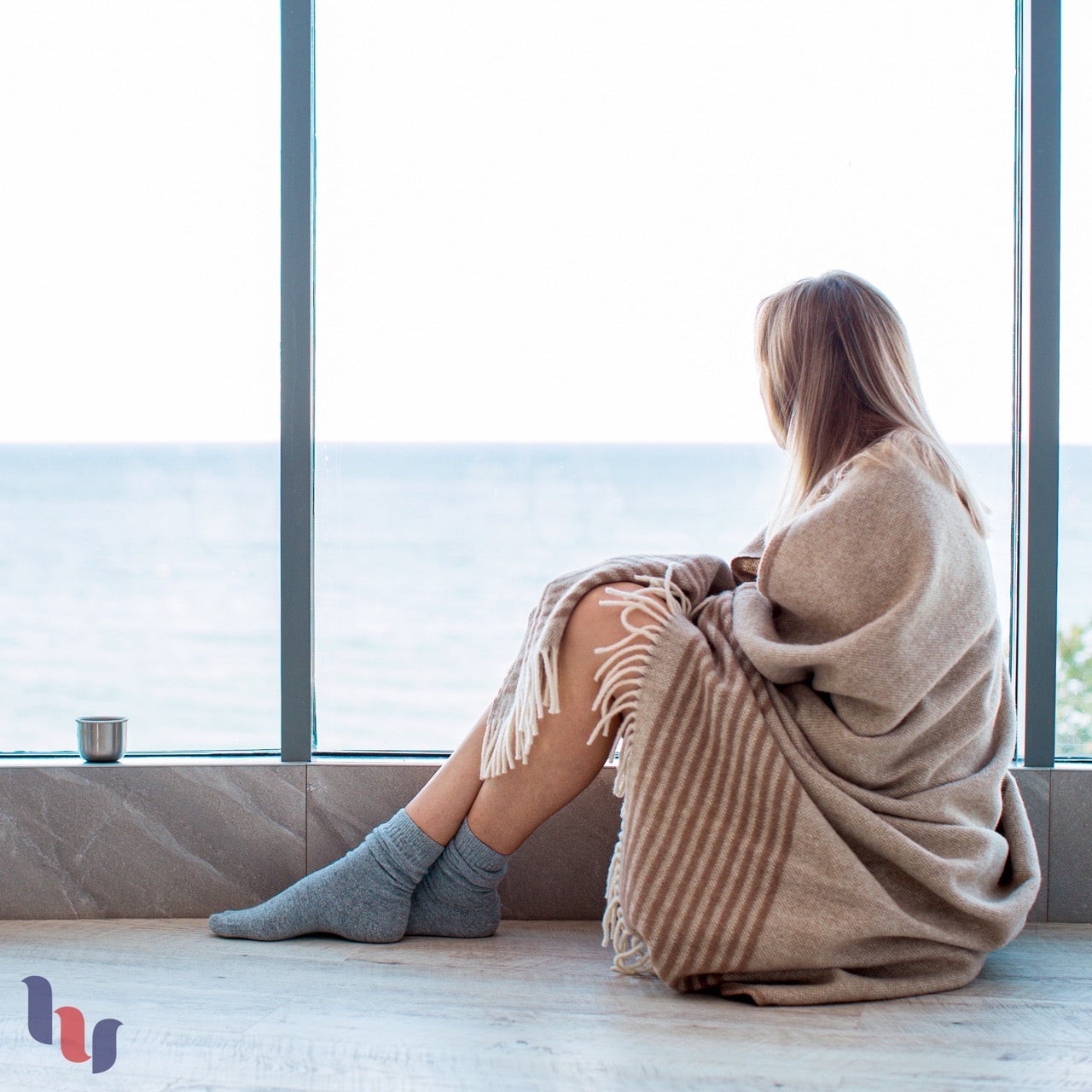 Warm Wool Women's Crew Socks, 3 Pairs