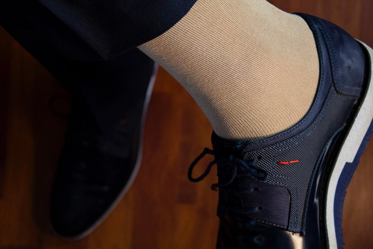 Bamboo Business Dress Socks for Men, 4 Pairs