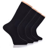 These black cotton crew socks for men are a must-have for any wardrobe. They are comfortable, durable, and perfect for everyday wear.