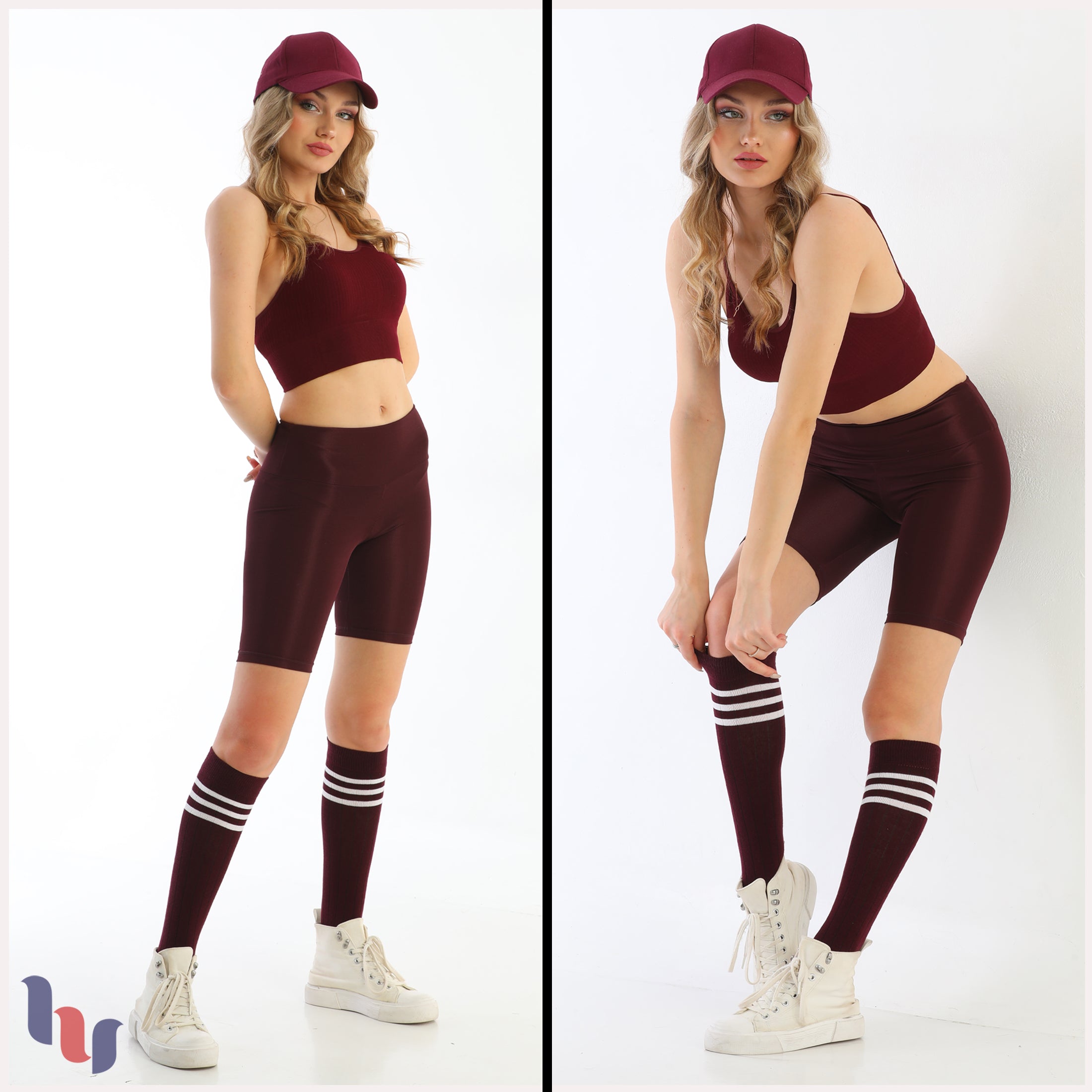 Hugh Ugoli green ankle socks with comfortable heel and cuff detail, soft fabric socks designed for daily comfort and easy movement